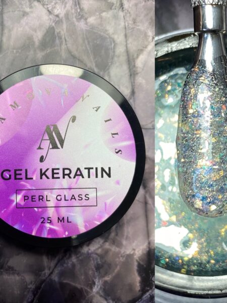 Кератиновый гель / GEL KERATIN perl glass  25 мл