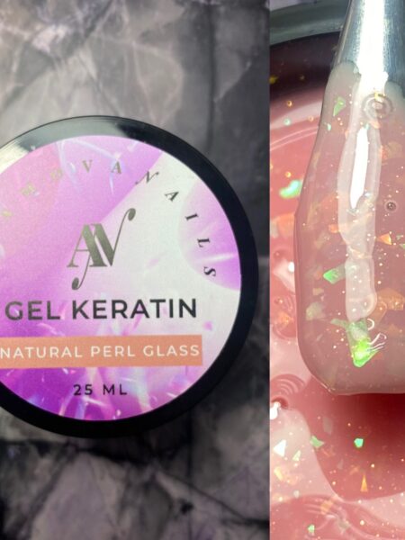 Кератиновый гель / GEL KERATIN natural perl glass  25 мл