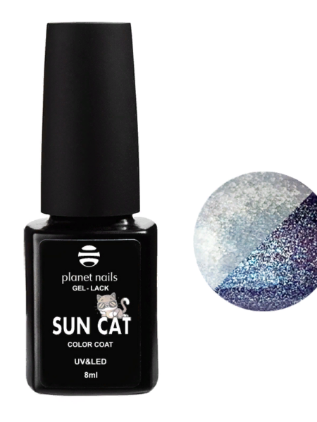 Гель-лак Planet Nails, "SUN CAT" - 579, 8мл