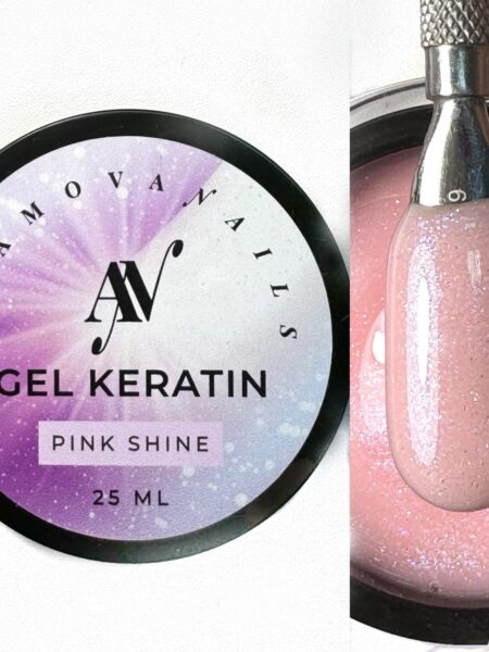 Кератиновый гель / GEL KERATIN Pink shine 25 мл