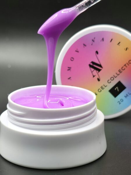 NEON GEL COLLECTION 20 мл №7 (сиреневый)
