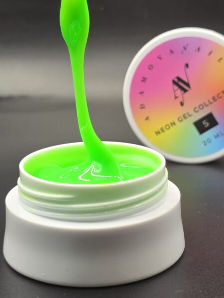 NEON GEL COLLECTION 20 мл №5 (зеленый неон)
