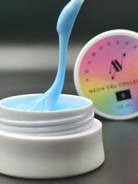 NEON GEL COLLECTION 20 мл №6 (голубой неон)