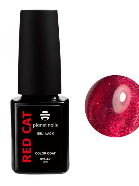 Гель-лак Planet Nails "Red Cat" - 14685 8мл