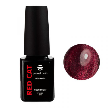 Гель-лак Planet Nails "Red Cat" - 14686 8мл