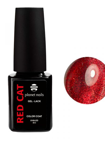 Гель-лак Planet Nails "Red Cat" - 14687 8мл