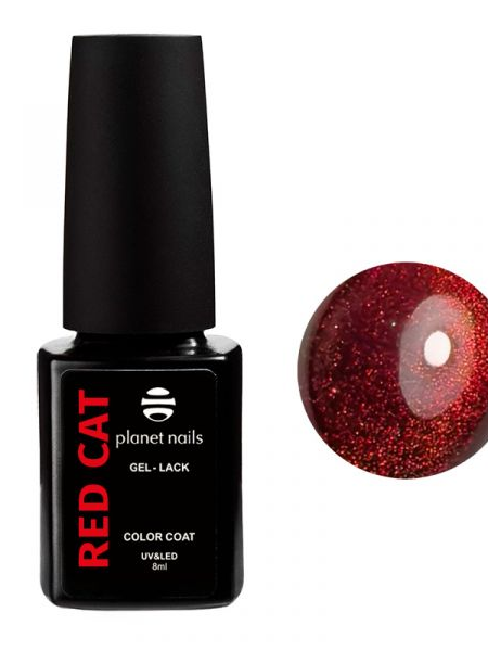 Гель-лак Planet Nails "Red Cat" - 14689 8мл